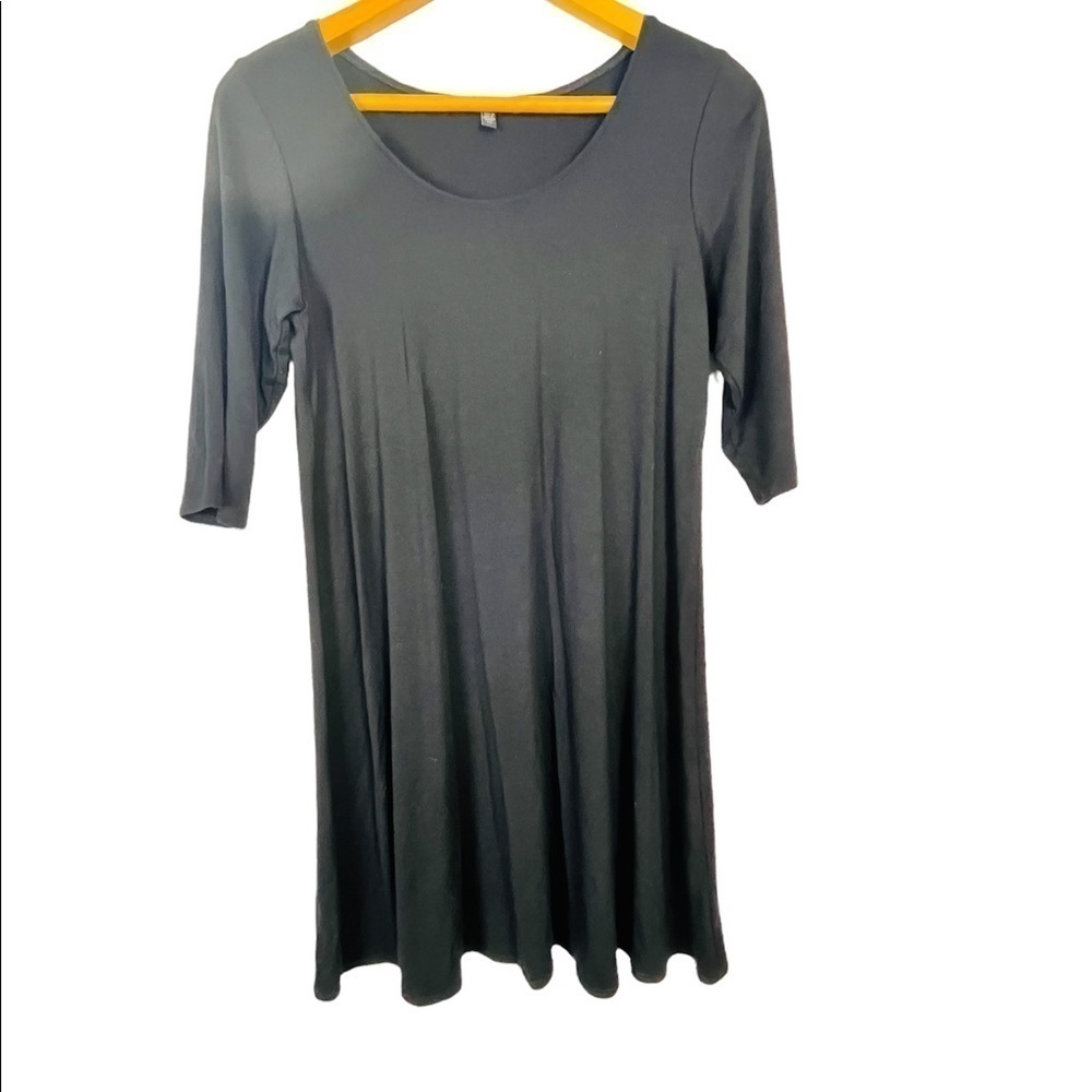 Eileen fisher Long sleeve Fit and flare Knee dress Size xs